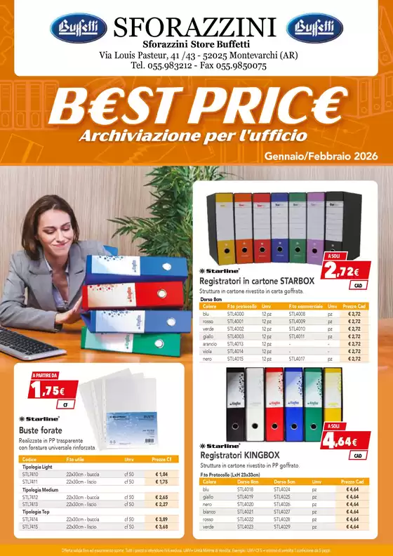 Volantino Sforazzini a Giampilieri | Best price | 2026-01-05T00:00:00.000Z - 2026-02-28T00:00:00.000Z