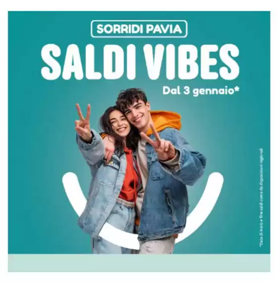Volantino Centro Commerciale Carrefour di Pavia | Saldi vibes | 2026-01-05T00:00:00.000Z - 2026-03-31T00:00:00.000Z
