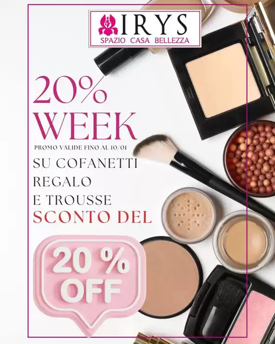 Volantino Irys a Napoli | 20% week | 2026-01-05T00:00:00.000Z - 2026-01-11T00:00:00.000Z