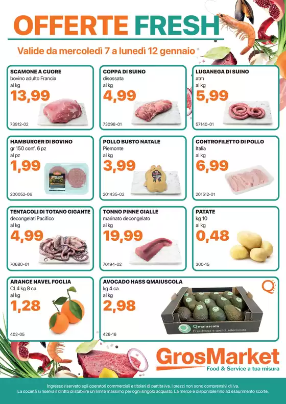 Volantino Sogegross a Firenze | Offerte Fresh  | 2026-01-07T00:00:00.000Z - 2026-01-12T00:00:00.000Z