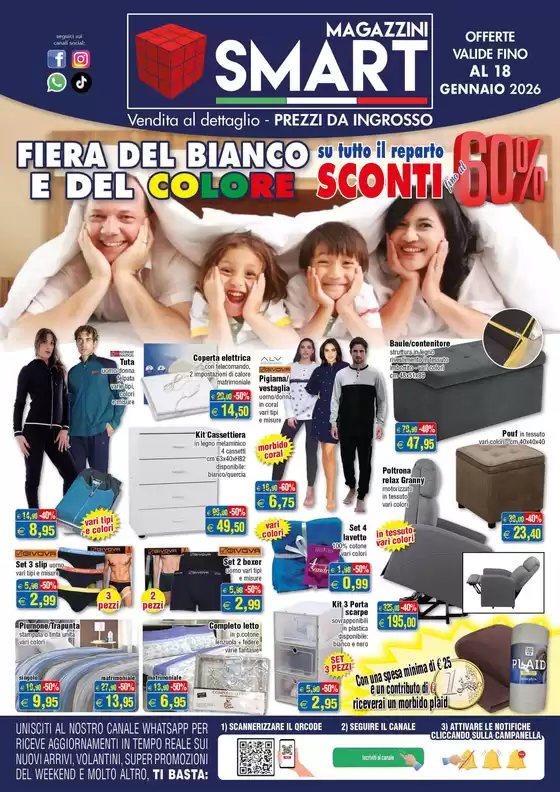 Volantino Magazzini Smart a Firenze | Sconti 60% | 2026-01-06T00:00:00.000Z - 2026-01-18T00:00:00.000Z
