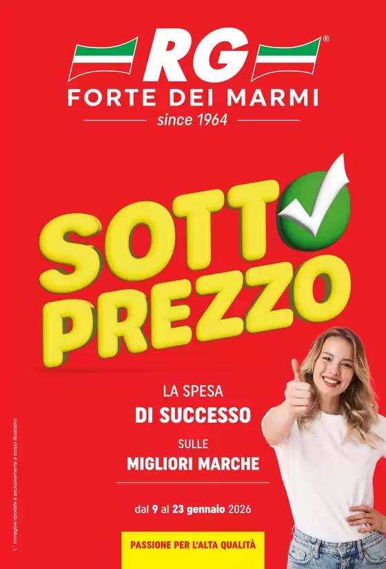 Volantino RG Supermarket a Firenze | Sotto prezzo | 2026-01-09T00:00:00.000Z - 2026-01-23T00:00:00.000Z