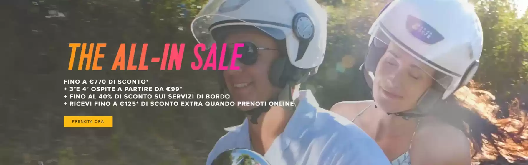 Volantino Royal Caribbean a Santa Marinella | The all-in sale | 2026-01-06T00:00:00.000Z - 2026-01-09T00:00:00.000Z