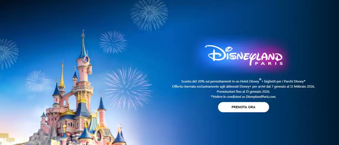 Volantino Disney a Maiori | Sconto del 20% | 2026-01-06T00:00:00.000Z - 2026-01-13T00:00:00.000Z