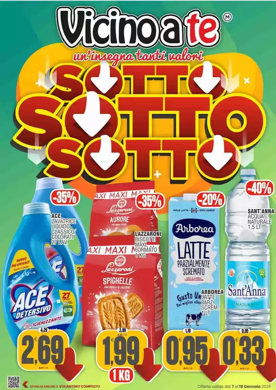 Volantino Vicino a Te a Civitavecchia | Sotto | 2026-01-07T00:00:00.000Z - 2026-01-18T00:00:00.000Z