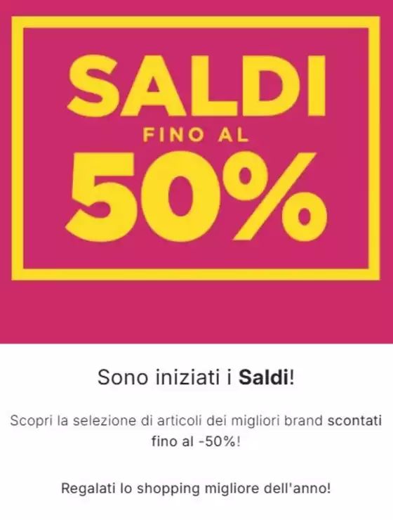 Volantino Scarpamondo a Agrigento | Saldi fino al 50% | 2026-01-07T00:00:00.000Z - 2026-01-31T00:00:00.000Z