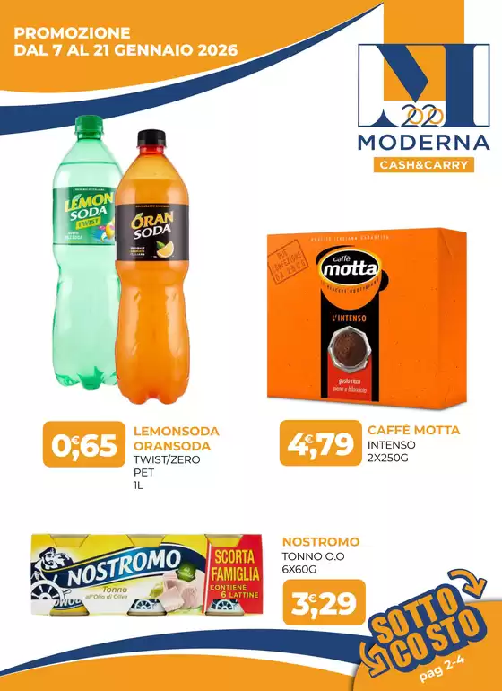 Volantino Moderna Cash a Pistoia | PROMOZIONE DAL 7 AL 21 GENNAIO 2026 | 2026-01-07T00:00:00.000Z - 2026-01-21T00:00:00.000Z