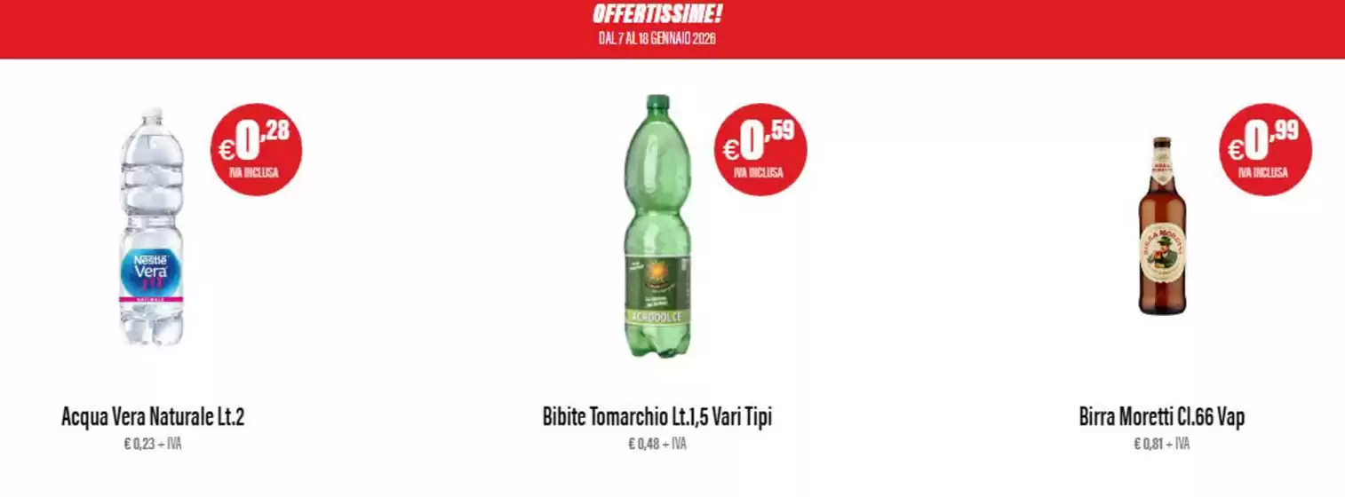 Volantino AG Cash and Carry a Pistoia | Offertissime! | 2026-01-07T00:00:00.000Z - 2026-01-18T00:00:00.000Z