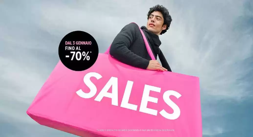 Volantino Valdichiana Outlet Village | Fino al 70% | 2026-01-07T00:00:00.000Z - 2026-01-31T00:00:00.000Z