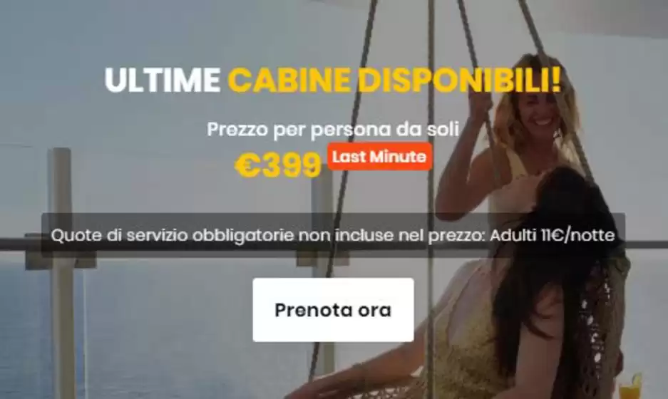 Volantino Costa Crociere | Ultime Cabine disponibili! | 2026-01-07T00:00:00.000Z - 2026-01-31T00:00:00.000Z