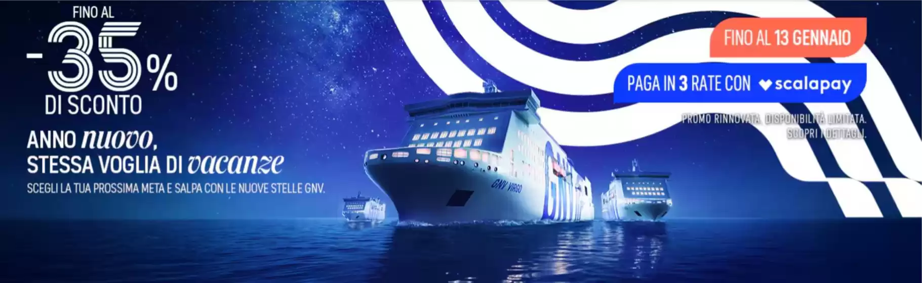 Volantino GNV a Sesto San Giovanni | Fino al -35% di sconto | 2026-01-07T00:00:00.000Z - 2026-01-13T00:00:00.000Z