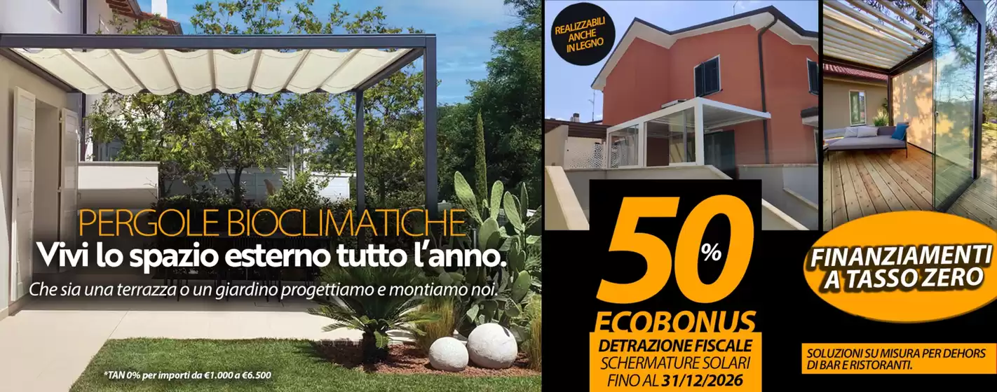 Volantino Hobby & Legno a Perugia | 50% ecobonus | 2026-01-07T00:00:00.000Z - 2026-12-31T00:00:00.000Z