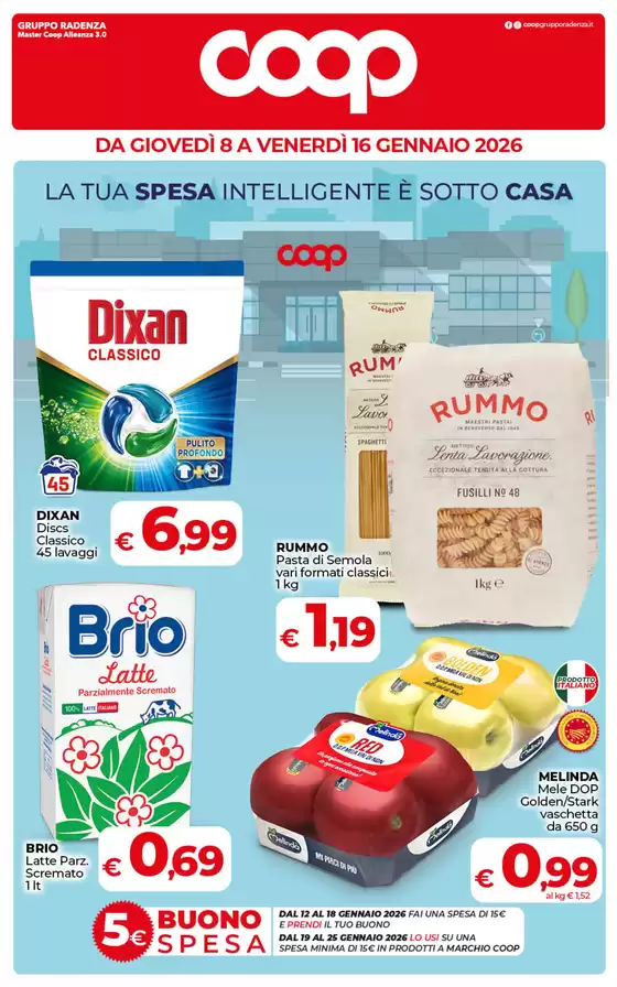 Volantino Coop a Roma | LA TUA SPESA INTELLIGENTE È SOTTO CASA | 2026-01-08T00:00:00.000Z - 2026-01-16T00:00:00.000Z