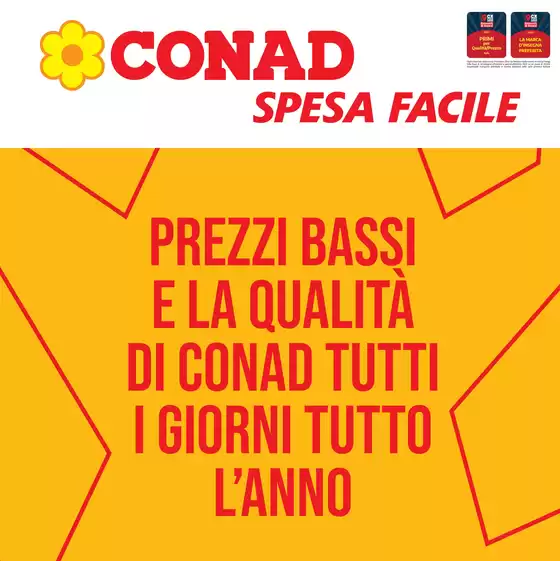 Volantino Spesa Facile a Roma | PREZZI BASSI E LA QUALITÀ DI CONAD TUTTI I GIORNI TUTTO L’ANNO | 2026-01-07T00:00:00.000Z - 2026-01-31T00:00:00.000Z