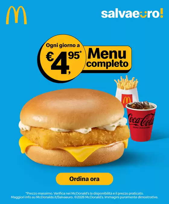 Volantino McDonald's a Milano | Filet-o-fish® Menu | 2026-01-01T00:00:00.000Z - 2026-01-28T00:00:00.000Z