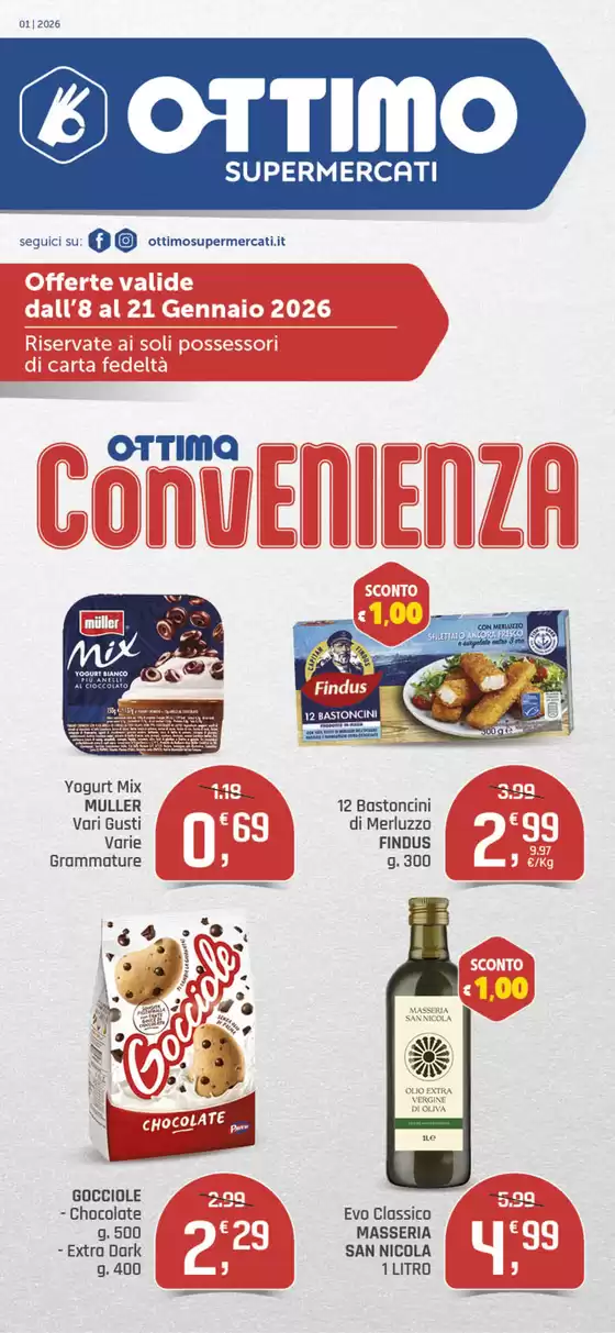 Volantino Ottimo a Trieste | Offerte valide dall' 8 al 21 gennaio 2026 | 2026-01-08T00:00:00.000Z - 2026-01-21T00:00:00.000Z