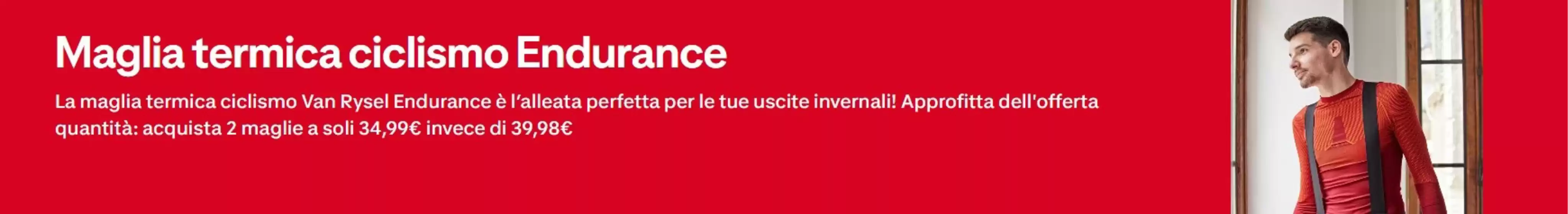 Volantino Decathlon a Messina | Maglia termica ciclismo edurance | 2026-01-07T00:00:00.000Z - 2026-02-01T00:00:00.000Z