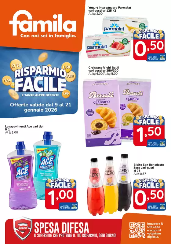 Volantino Famila Superstore a Marianopoli | Risparmio facile | 2026-01-09T00:00:00.000Z - 2026-01-21T00:00:00.000Z