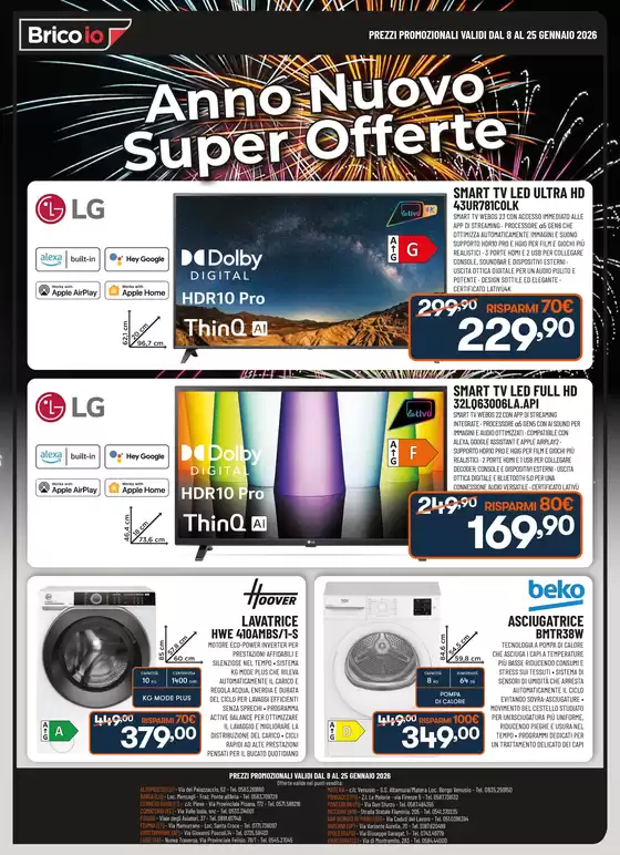 Volantino Bricoio | Anno Nuovo Super Offerte | 2026-01-08T00:00:00.000Z - 2026-01-25T00:00:00.000Z