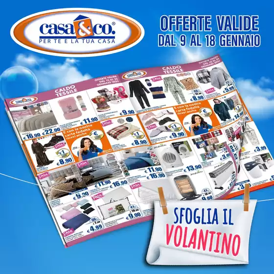 Volantino Casa & Co a Crotone | Offerte Casa & Co | 2026-01-10T00:00:00.000Z - 2026-01-26T00:00:00.000Z