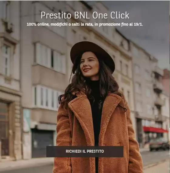 Volantino BNL a Palermo | Prestito | 2026-01-08T00:00:00.000Z - 2026-01-19T00:00:00.000Z
