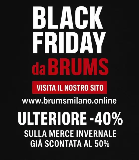 Volantino Brums a Bussolengo | Brums | 2026-01-09T00:00:00.000Z - 2026-01-09T00:00:00.000Z