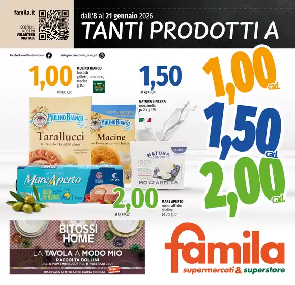 Volantino Famila a Bellaria-Igea Marina | TANTI PRODOTTI A... | 2026-01-09T00:00:00.000Z - 2026-01-21T00:00:00.000Z