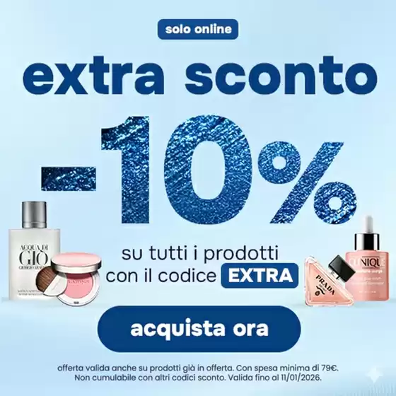 Volantino Beauty Star a Pomezia | Extra sconto -10% | 2026-01-09T00:00:00.000Z - 2026-01-11T00:00:00.000Z