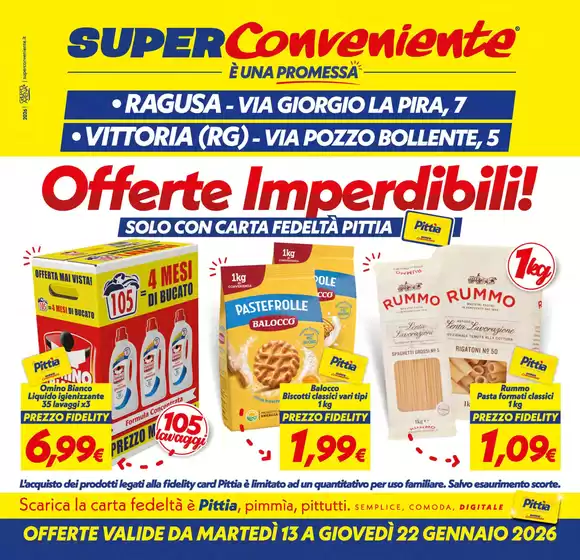 Volantino SuperConveniente a San Marino | Offerte imperdibili! | 2026-01-13T00:00:00.000Z - 2026-01-22T00:00:00.000Z
