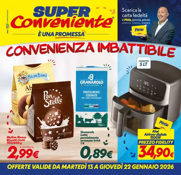 Volantino SuperConveniente a Paganica | Convenienza imbattibile | 2026-01-13T00:00:00.000Z - 2026-01-22T00:00:00.000Z