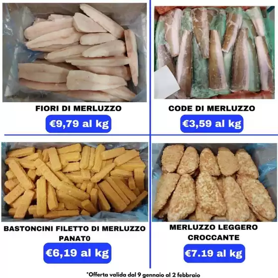 Volantino Zerotto Surgelati a Selargius | Offerte valida dal 9 gennaio al 2 febbraio | 2026-01-09T00:00:00.000Z - 2026-02-02T00:00:00.000Z