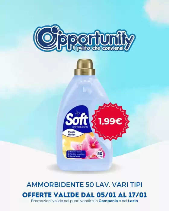 Volantino Opportunity Shop a Ceva | Offerte Valide dal 05/01 al 17/01 | 2026-01-05T00:00:00.000Z - 2026-01-17T00:00:00.000Z