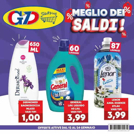 Volantino GeD SHOPPING a Ceva | Meglio dei saldi | 2026-01-12T00:00:00.000Z - 2026-01-24T00:00:00.000Z