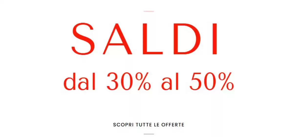 Volantino Talco | Saldi dal 30% al 50% | 2026-01-12T00:00:00.000Z - 2026-01-31T00:00:00.000Z