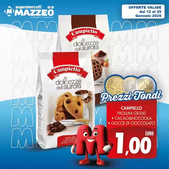 Volantino Mazzeo Supermercati | Offerte valide dal 12 al 25 gennaio 2025 | 2026-01-12T00:00:00.000Z - 2026-01-25T00:00:00.000Z