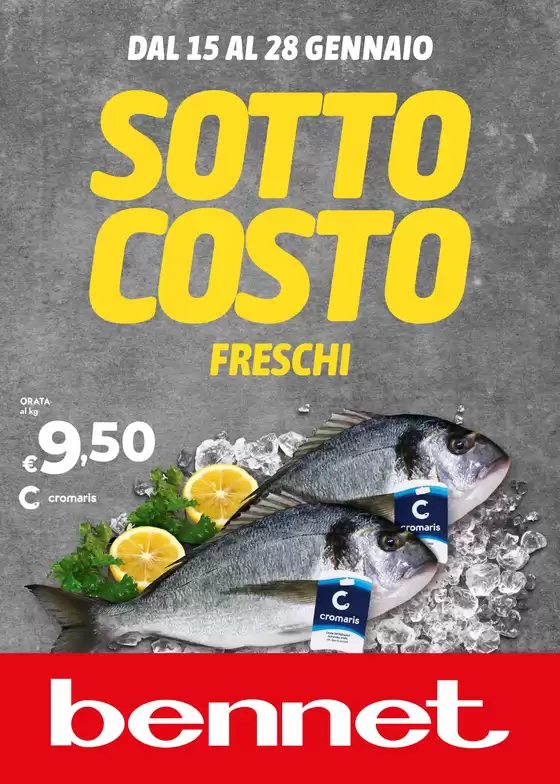 Volantino Bennet a Firenze | Sottocosto Freschi | 2026-01-15T00:00:00.000Z - 2026-01-28T00:00:00.000Z