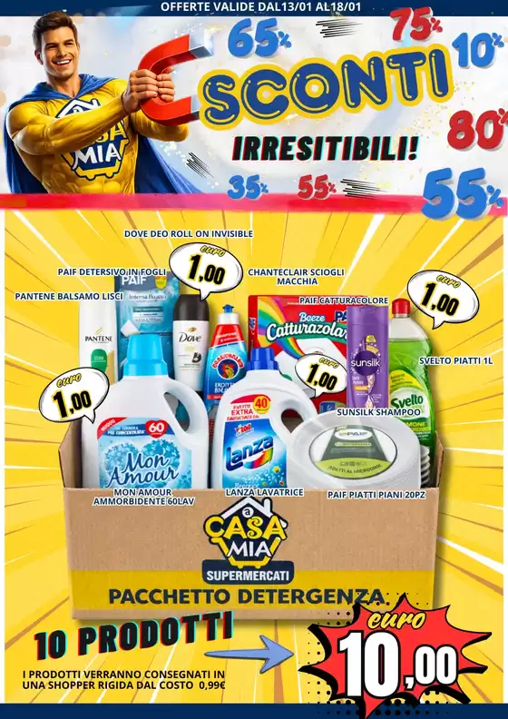 Volantino A Casa Mia a Cavaion Veronese | Sconti irresitibili! | 2026-01-13T00:00:00.000Z - 2026-01-18T00:00:00.000Z