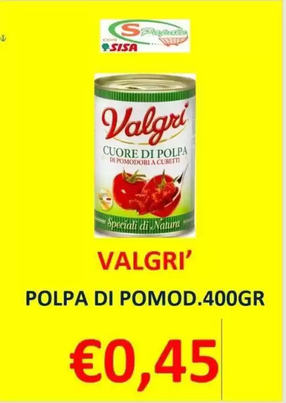 Volantino Supermercato Papale a Viggianello | Offerte  | 2026-01-14T00:00:00.000Z - 2026-01-31T00:00:00.000Z