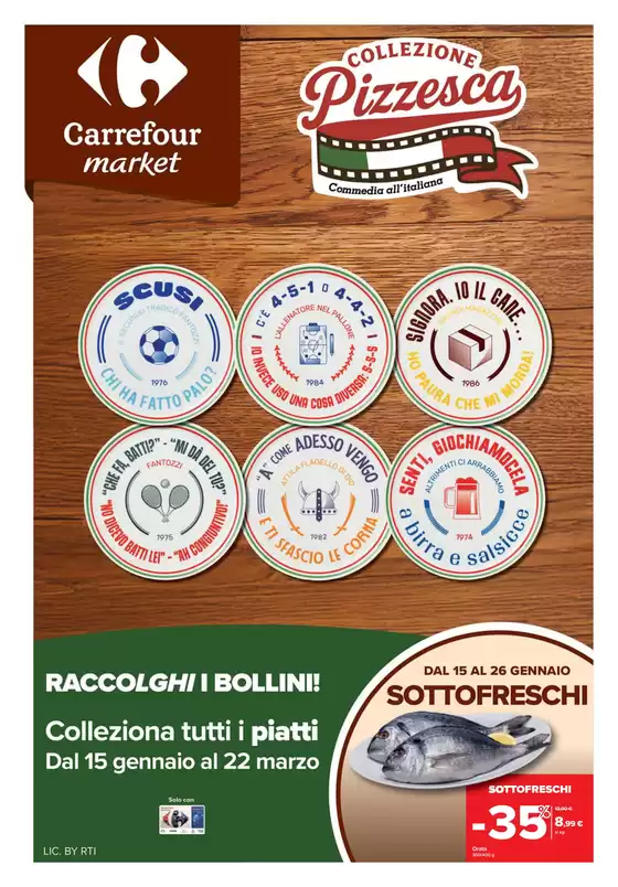 Volantino Carrefour Market a San Nicandro Garganico | Sottofreschi | 2026-01-15T00:00:00.000Z - 2026-01-26T00:00:00.000Z