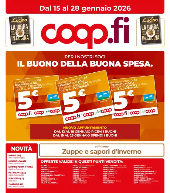 Volantino Coop | Dal 15 al 28 gennaio 2026 | 2026-01-15T00:00:00.000Z - 2026-01-28T00:00:00.000Z