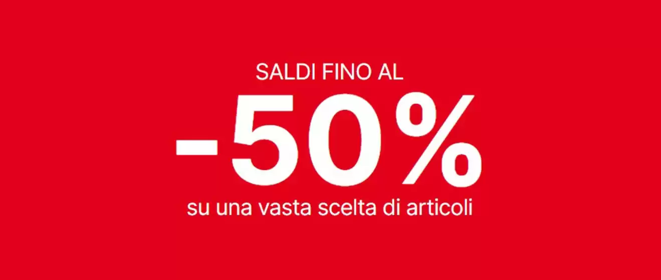 Volantino Deichmann a Roverbella | Saldi fino al -50% | 2026-01-14T00:00:00.000Z - 2026-01-28T00:00:00.000Z