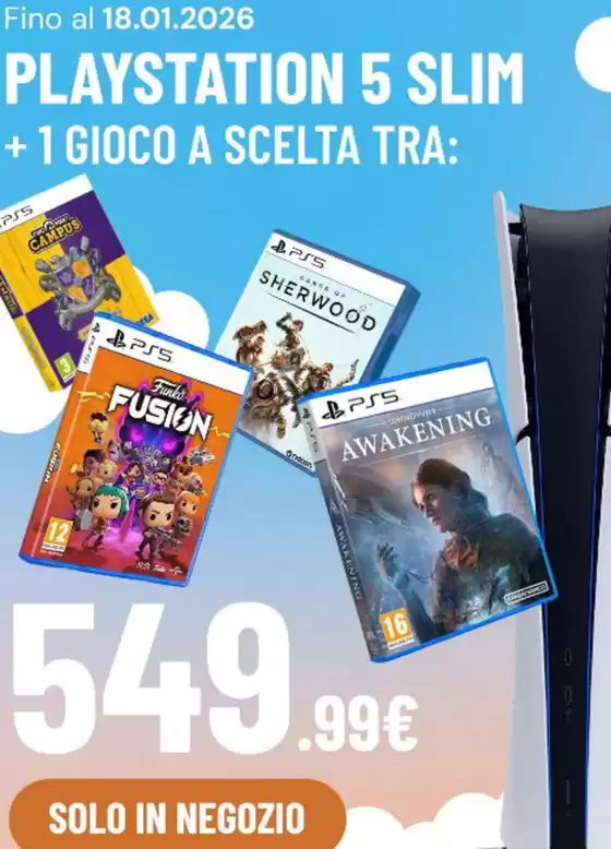 Volantino Gamelife a Villacidro | Fino al 18.01.2026 | 2026-01-15T00:00:00.000Z - 2026-01-18T00:00:00.000Z