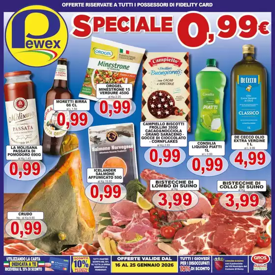 Volantino Pewex a Loreo | Speciale | 2026-01-16T00:00:00.000Z - 2026-01-25T00:00:00.000Z