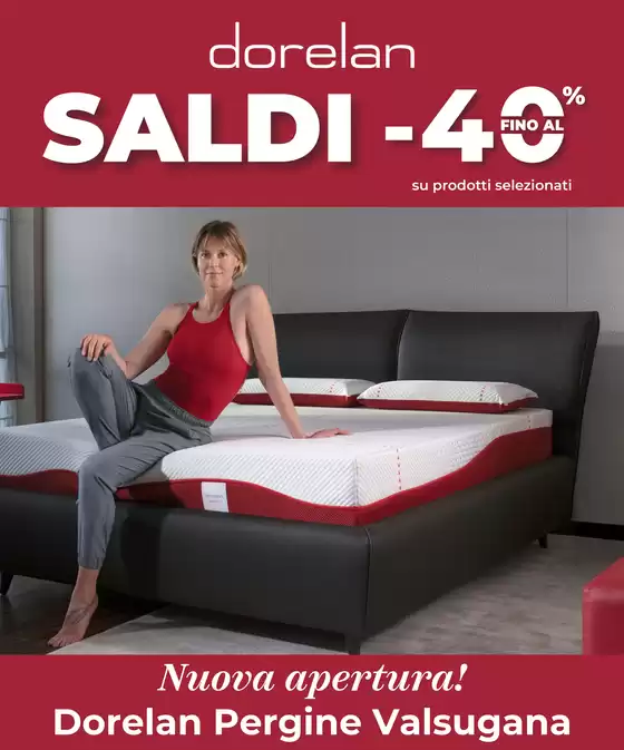 Volantino Dorelan | Nuova Apertura Pergine | 2026-01-17T00:00:00.000Z - 2026-02-14T00:00:00.000Z
