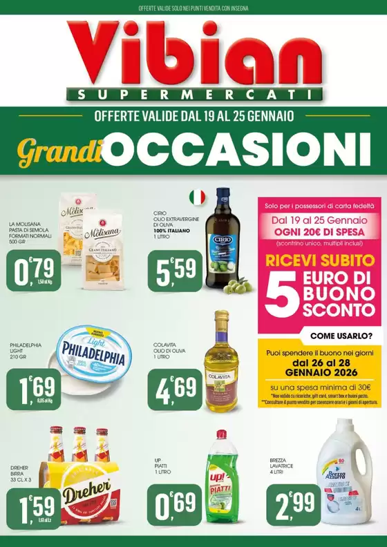 Volantino Vibian a Monza | Grandi occasioni | 2026-01-19T00:00:00.000Z - 2026-01-25T00:00:00.000Z