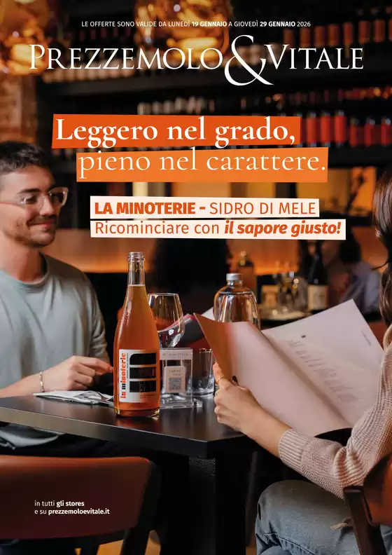 Volantino Prezzemolo & Vitale | Leggero nel grado, pieno nel carattere. | 2026-01-19T00:00:00.000Z - 2026-01-29T00:00:00.000Z