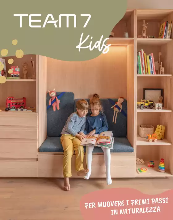 Volantino Team 7 a Benevento | Per muovere i primi passi in naturalezza | 2026-01-20T00:00:00.000Z - 2026-06-30T00:00:00.000Z