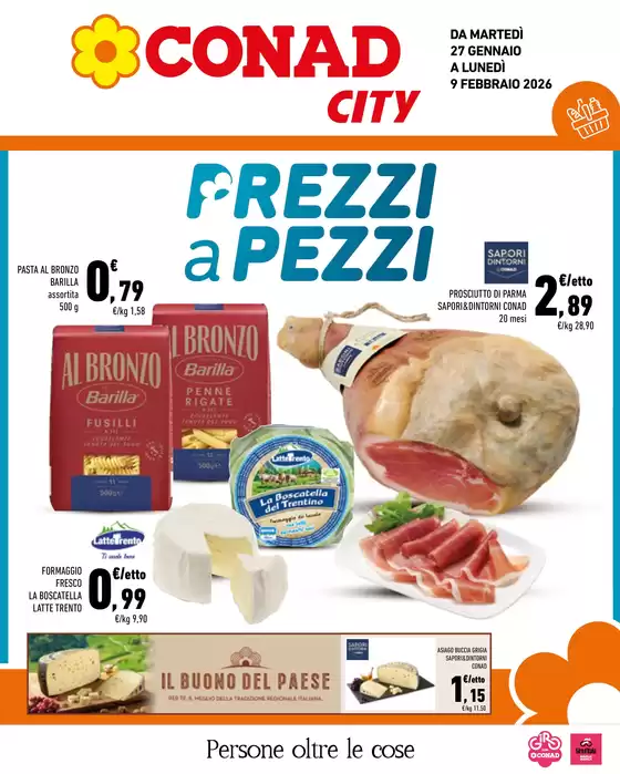 Volantino Conad City a Collegno | Prezzi a pezzi | 2026-01-27T00:00:00.000Z - 2026-02-09T00:00:00.000Z