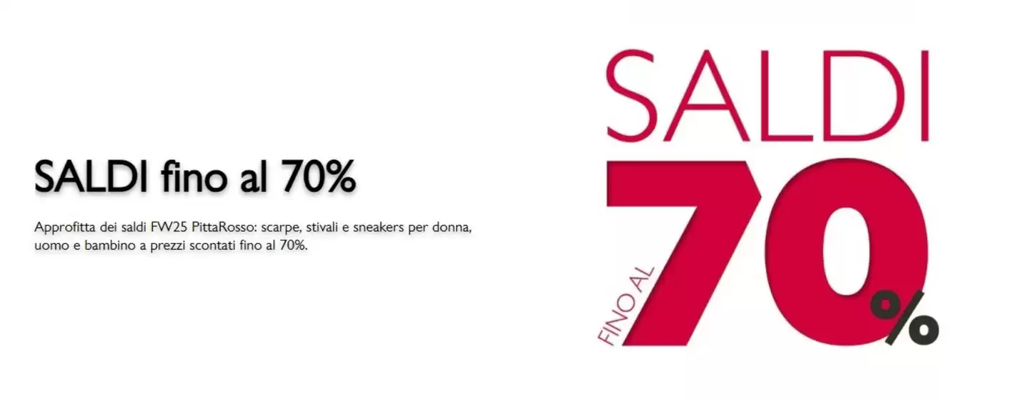 Volantino PittaRosso a Imperia | Saldi fino al -70% | 2026-01-20T00:00:00.000Z - 2026-02-03T00:00:00.000Z