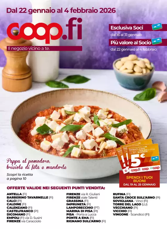 Volantino Coop | Dal 22 gennaio al 4 febbraio 2026 | 2026-01-22T00:00:00.000Z - 2026-02-04T00:00:00.000Z
